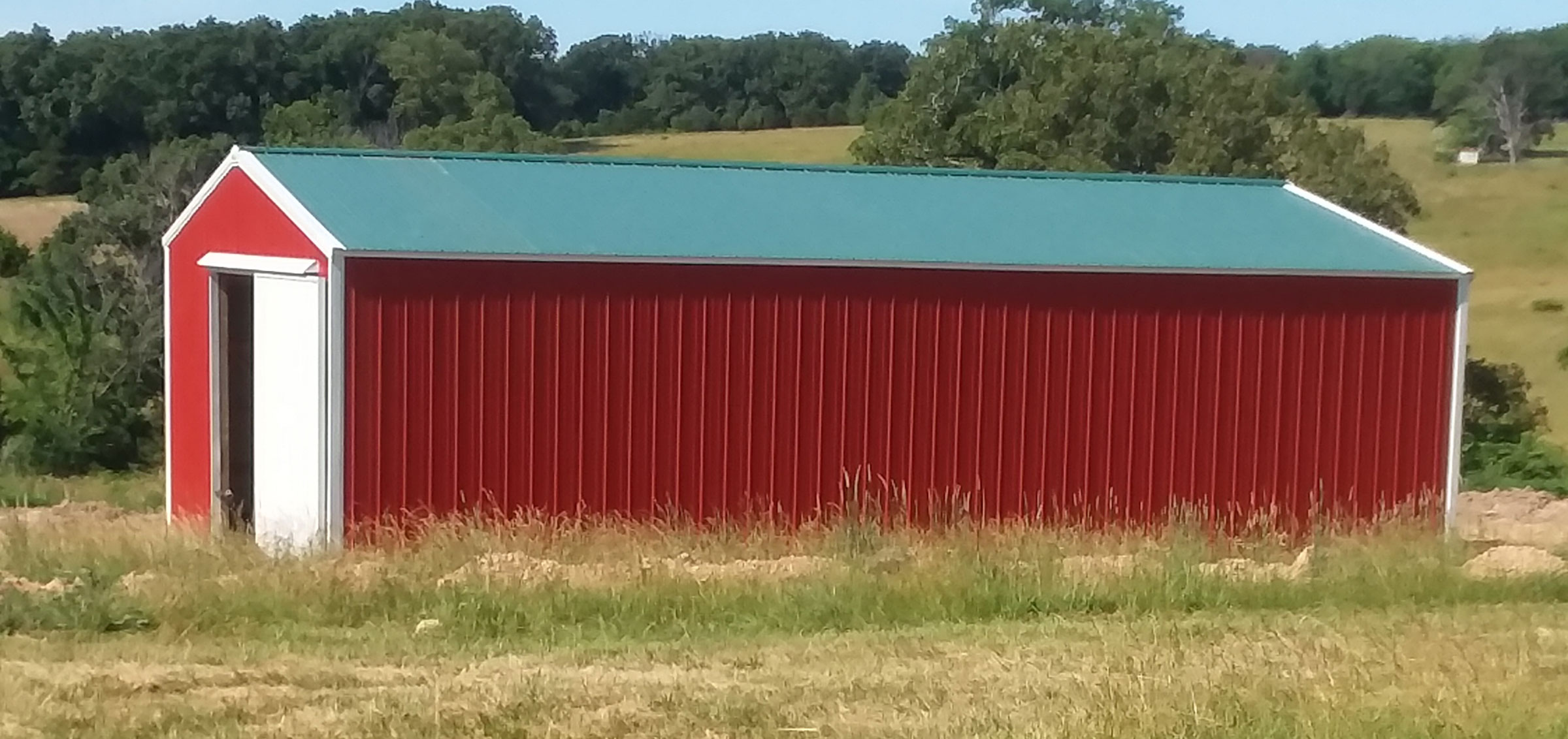Ag Machine Storage Pole barn