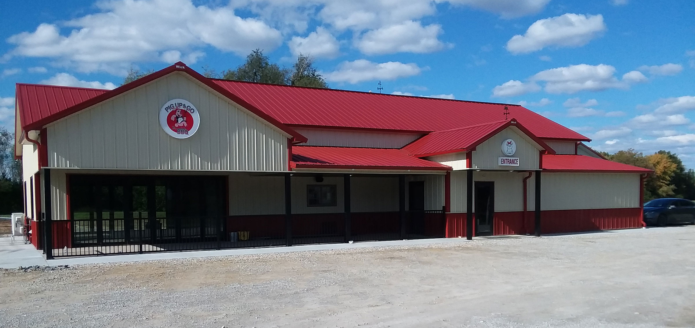 Post-Frame Commercial restaurant